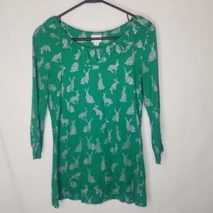 Anthropologie postmark small shirt